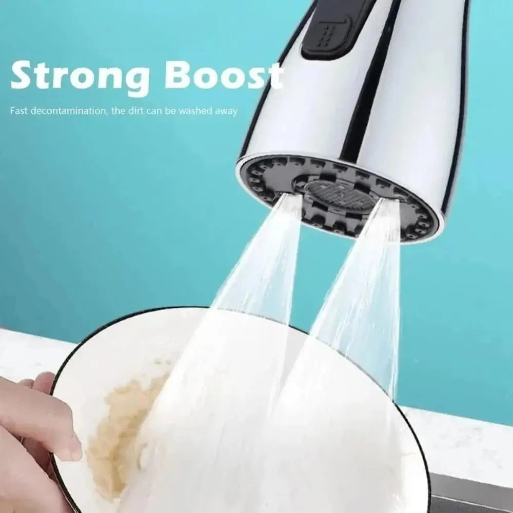 Flexible Kitchen Sink Mixer Tap with Sprayer & Filter