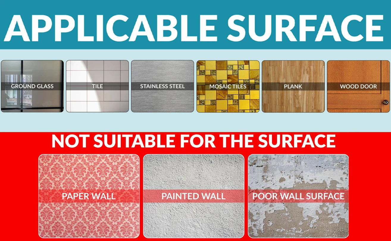 Wall Hooks, Sticky Hooks for Kitchen Bathroom Shower Door Outdoor Wall Hanging Door Self-adhesive